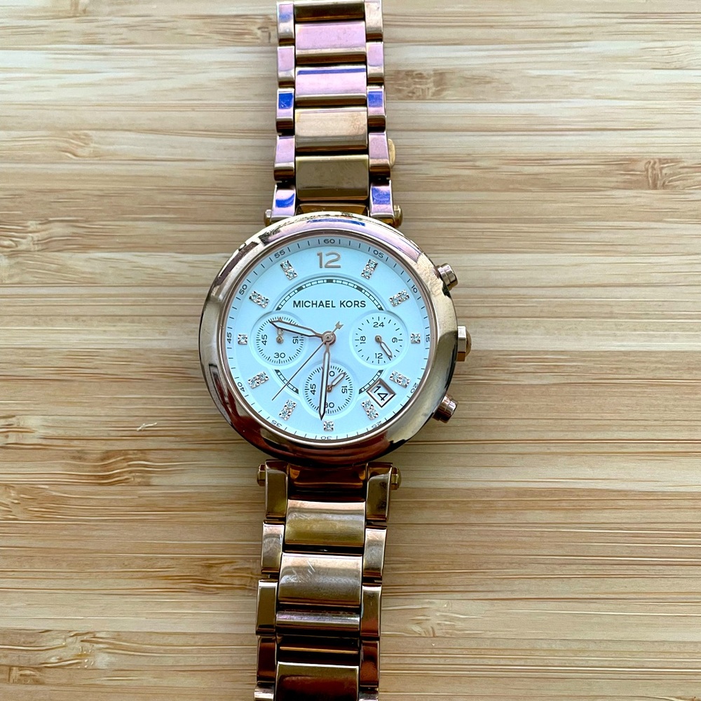 MK Rose Gold Women’s Watch